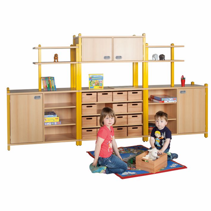 ST Regalsystem Alina, Höhe 80/160 cm, 3 Dekore/9 Farben